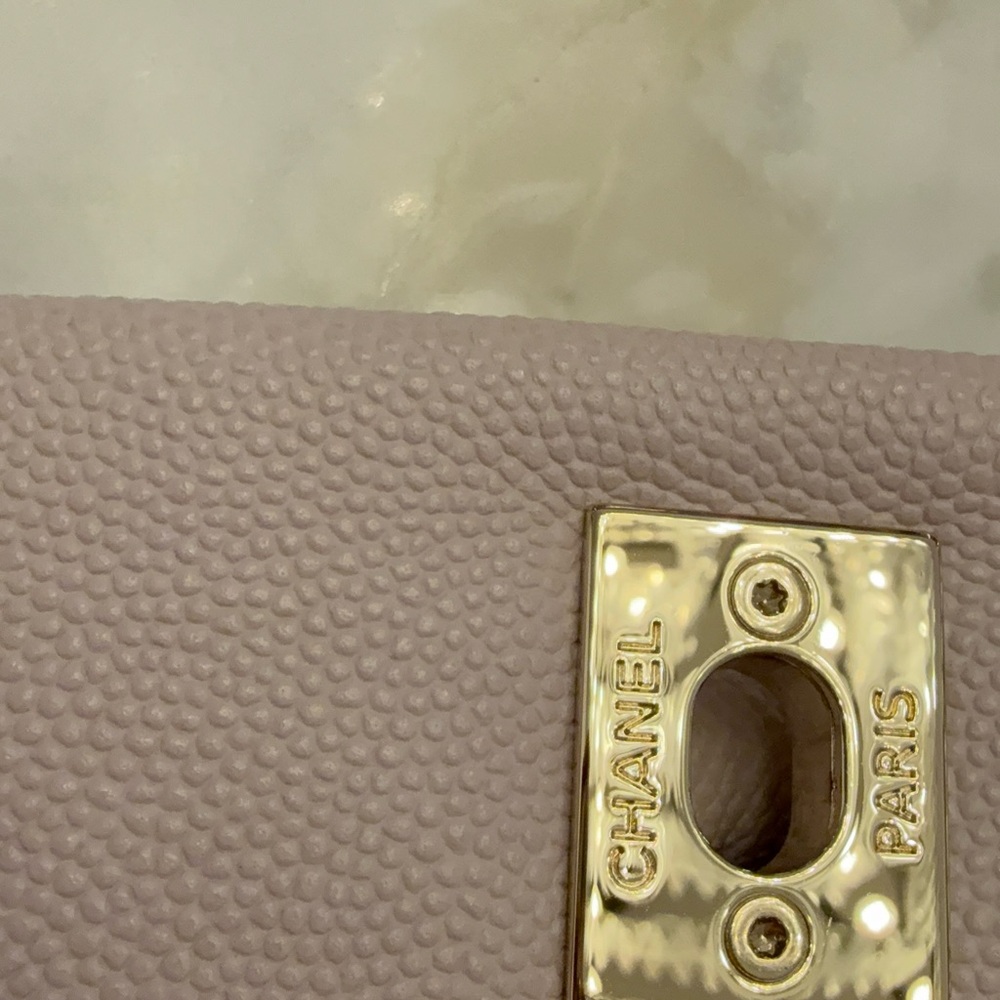 Chanel Mini Coco Handle in Light Lilac with Champagne Hardware - Picture 7 of 9